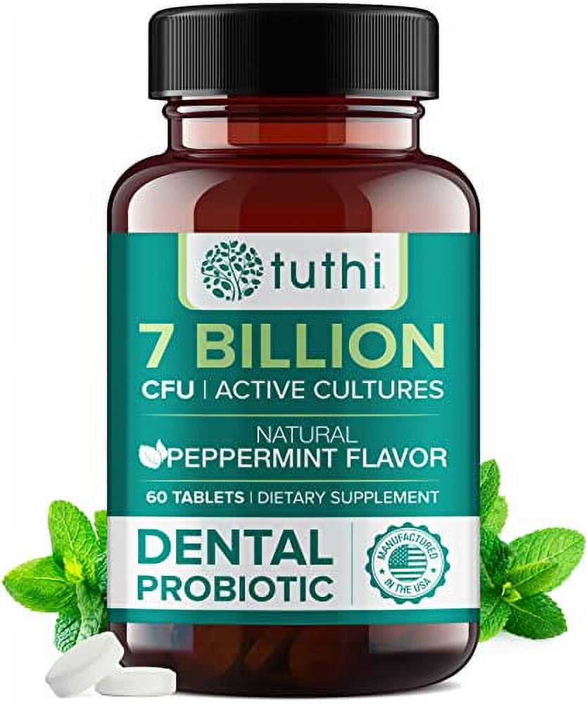 Tuthi Oral Probiotics Dental Probiotic for Bad Breath & Gum Care 7