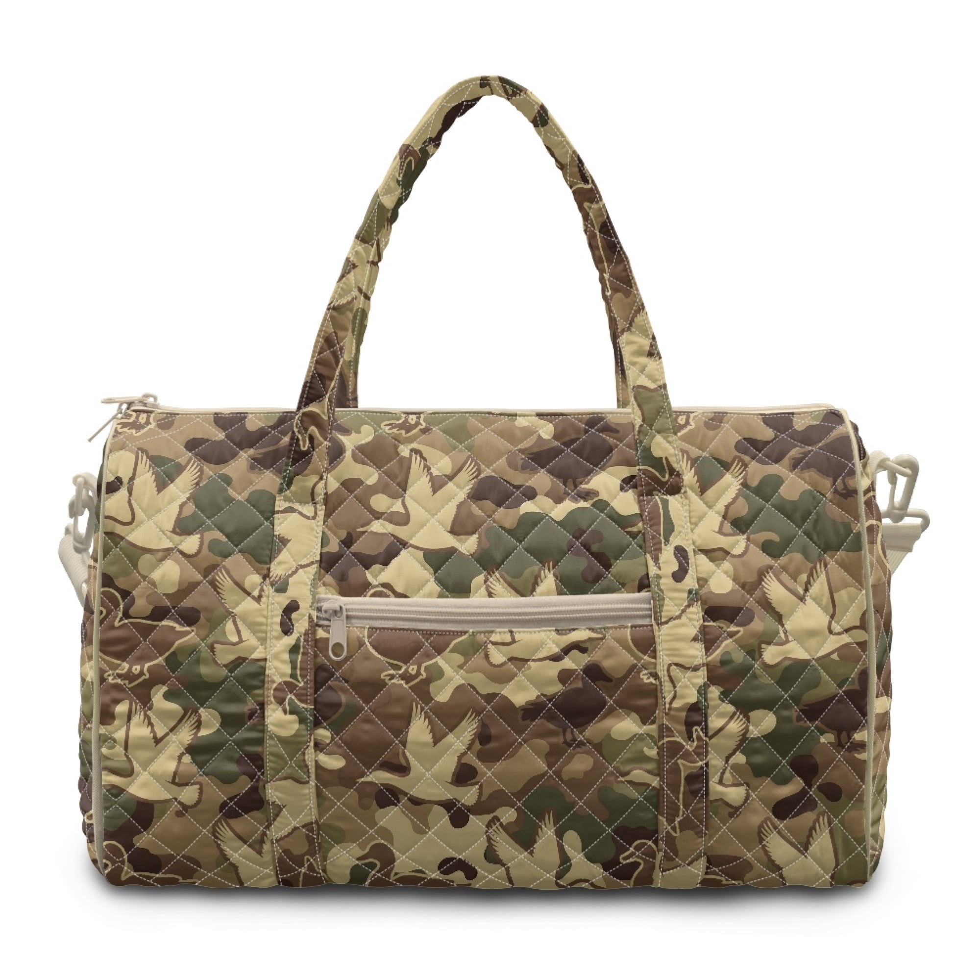 Tutolipy Polyester Weekender Bag with Adjustable Strap, Duck Camouflage ...