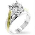 thumbnail image 1 of Tutone Solitaire Engagement Ring - Size: 05, 1 of 1