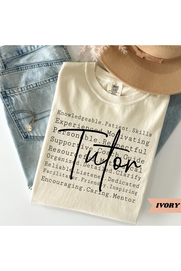 Tutor Shirt Classical Conversations Tee Homeschool Teacher Gift CC Cycle 2 Shirt Back To S