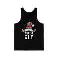 thumbnail image 1 of Tutor Teacher Elf Unisex Tank Top, XS-2XL Christmas Holidays Xmas Elves, 1 of 2