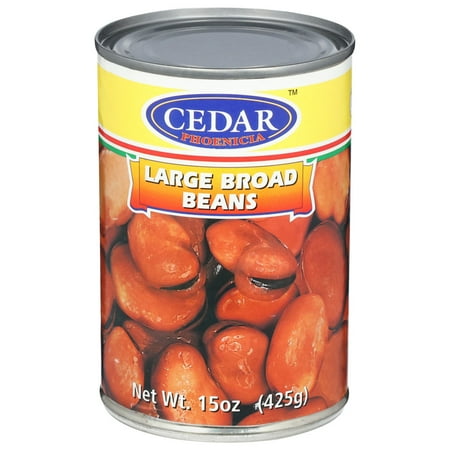 Tuts Mediterranean Cedar Large Broad Beans, 15 oz