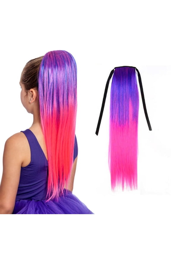 Tutti Fruity Straight Ponytail Hair Extensions