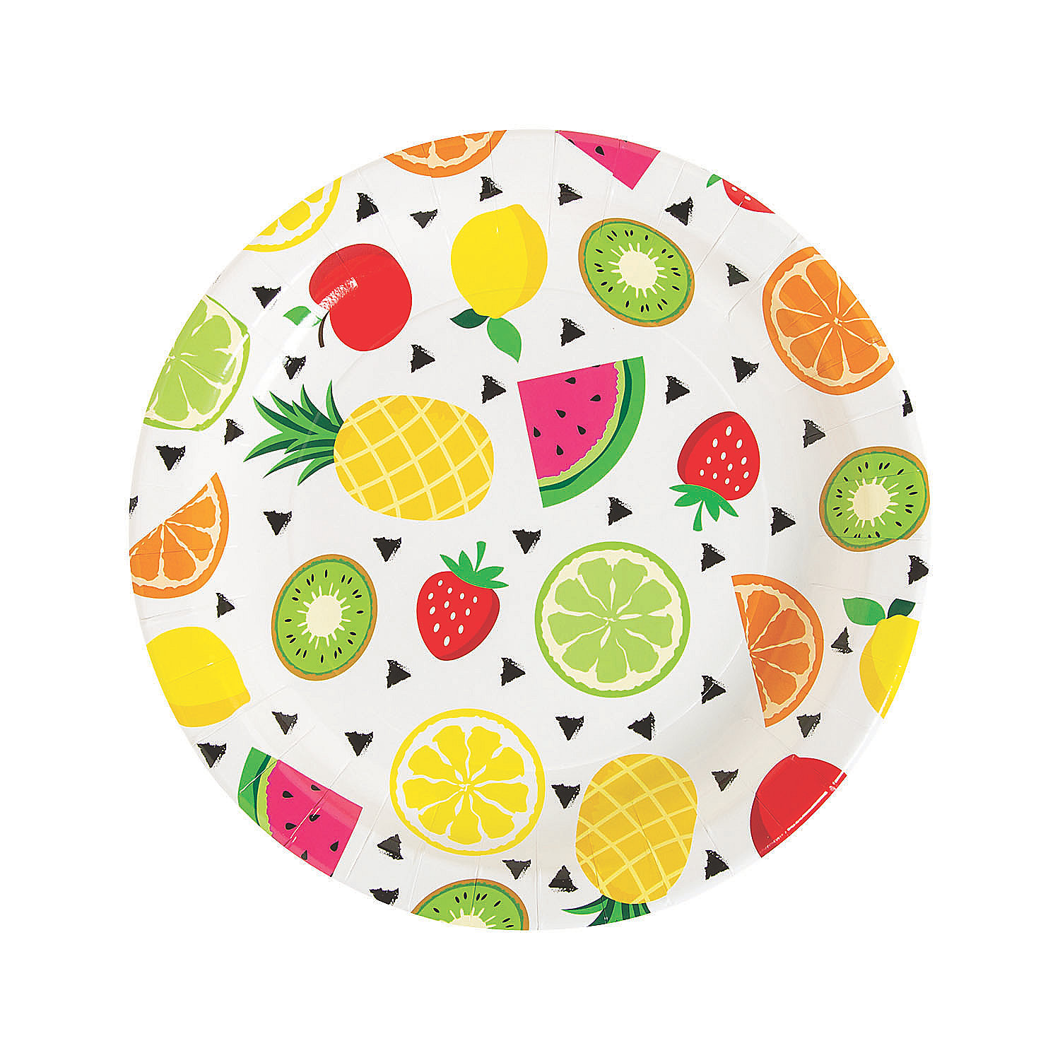 Tutti Frutti Dinner Plate - Party Supplies - 8 Pieces