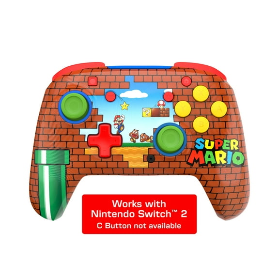Turtle Beach REMATCH Wireless Controller - Mario Bricks Reveal for Nintendo Switch