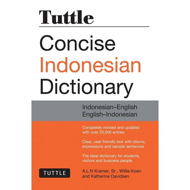 Tuttle Concise Indonesian Dictionary IndonesianEnglish/English