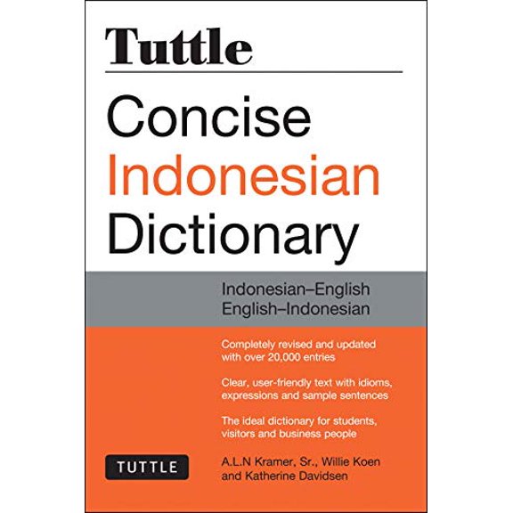 Pre-Owned Tuttle Concise Indonesian Dictionary: Indonesian-English/English-Indonesian (Paperback) 0804844771 9780804844772