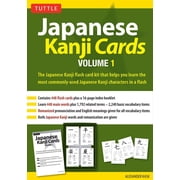Tuttle Flash Cards Japanese Kanji Cards Kit Volume 1 Learn 448 Japanese Characters Including Pronunciation, Sample Sentences & Related Compound Words Other