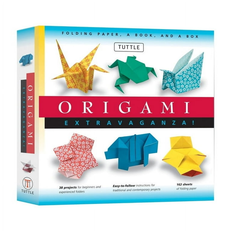 Tuttle Publishing Origami Extravaganza Paperback Craft Kit 38