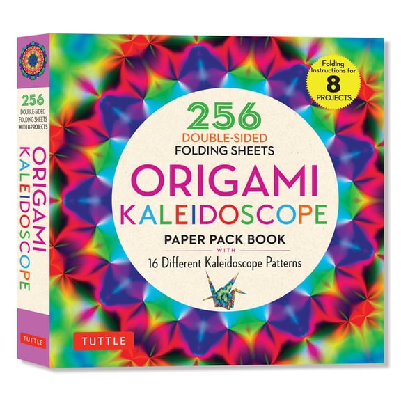 Tuttle Specials Origami Kaleidoscope Paper Pack Book: 256 Double-Sided Folding Sheets (Includes Instructions for 8 Models), (Paperback)