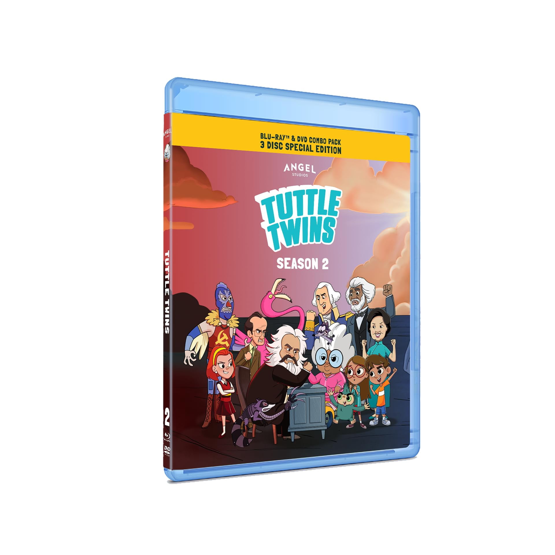 Tuttle Twins: Season 2 [DVD + Blu-ray Combo] 2023
