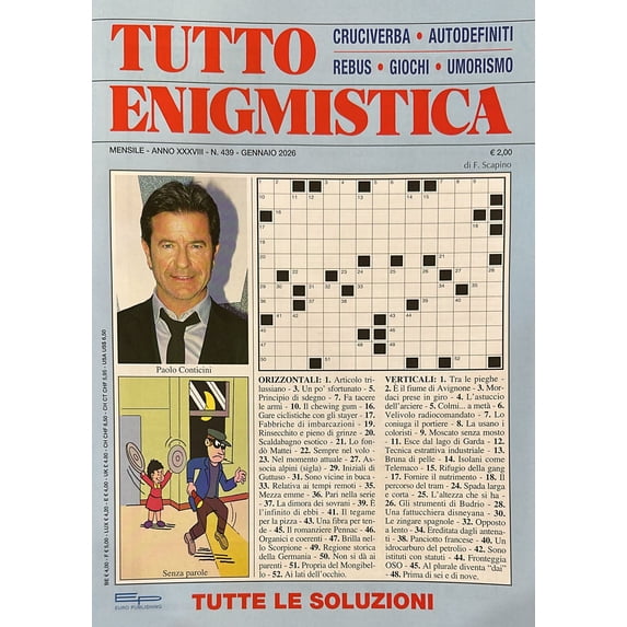 Tutto Enigmistica Magazine January 2026