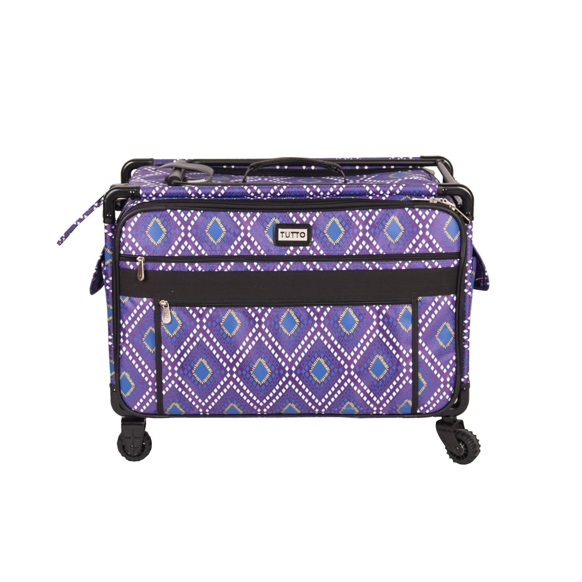 Tutto Modern Machine On Wheels, Purple Heart Diamond, Large, 22