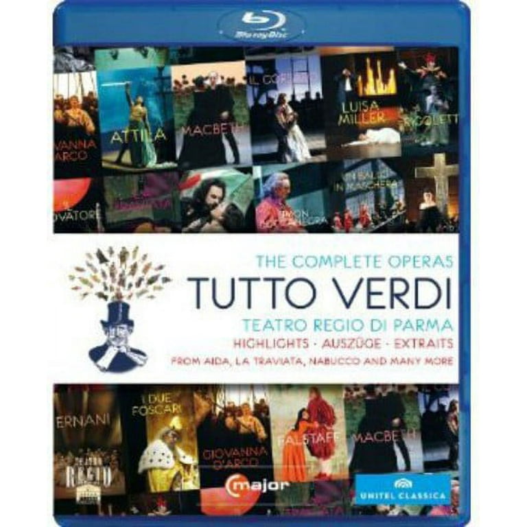 Tutto Verdi Highlights (Blu-ray), C Major, Music Tutto Verdi Highlights (Blu-ray), C Major, Music