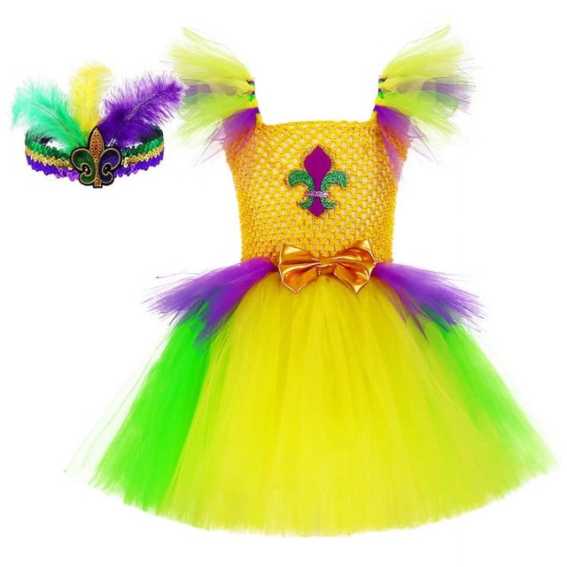 girls mardi gras top