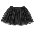 thumbnail image 1 of Tutu Dress for Girls Sizes 2-3 Years Embroidery Tulle With Plaid Striped Rain Bowknot Floral Colorful Lightweight Delicate Bk2 Skirts, 1 of 3