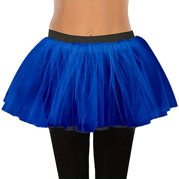 Tutu Dresses for Kids Girls Blue Skirt Tutus for Girls Ballet Dancing Party Size Birthday Girl Outfit Mardi Gras Toddler