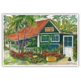 thumbnail image 1 of Tutu Maile’s Wonders - Hawaiian Gift Shop - From an Original Hawaii Watercolor Painting by Peggy Chun - Master Art Print (Unframed) 13in x 19in, 1 of 4