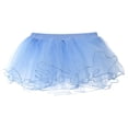 thumbnail image 1 of Tutu Skirt Girls Elastic Ballet Dance Skirts 4 Layers Tulle Tutu, 1 of 6