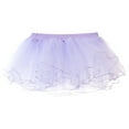thumbnail image 1 of Tutu Skirt Girls Elastic Ballet Dance Skirts 4 Layers Tulle Tutu, 1 of 6
