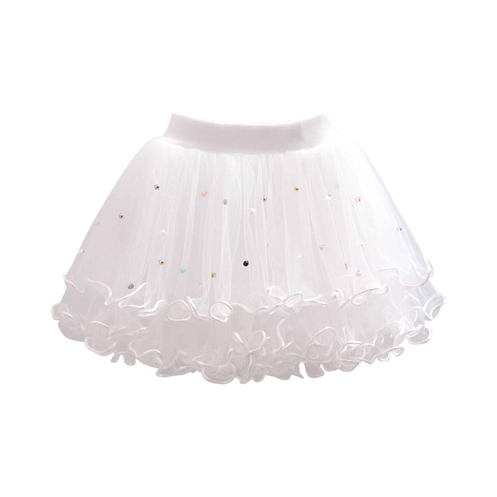 Tutu Skirt Layers Tulle Tutus for Little Girls Puff Ballet Dance Skirts