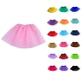 thumbnail image 1 of Tutu Skirt for Girls,Baby,Toddler, Little & Big Kid Sizes – Fluffy Tulle with Soft Elastic Waist Gold, 1 of 4