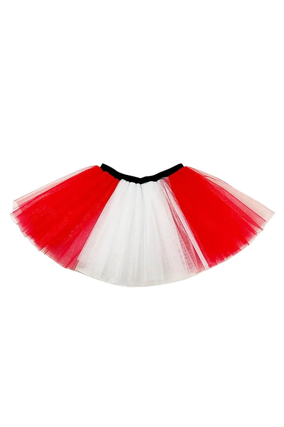 Tutu Skirt for Womens ,Ladies Tulle Multicolor Short Princess Ballet Party Dress Christmas Performance Dress Birthday Gift Black