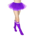 thumbnail image 1 of Tutu Skirts And Socks for Women Adults Fluffy Dance Ballet Bubble Skirt Puffy Elastic Tulle Short Skirts Halloween Christmas Costume, 1 of 6