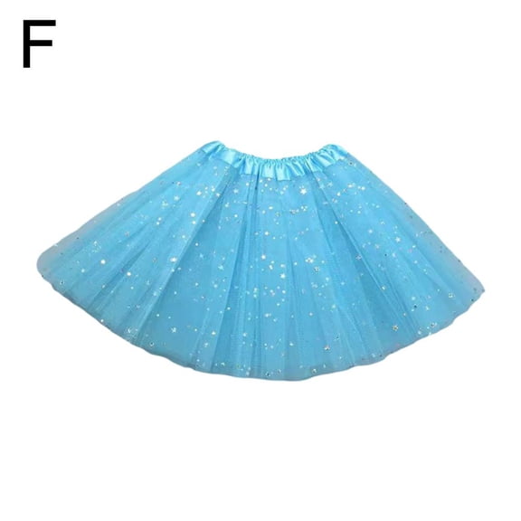 Tutu Skirts for Girls Layered Stars Sequins Tutu Skirt Princess for 2-8 Dress Party Ballet Costume Years Dance