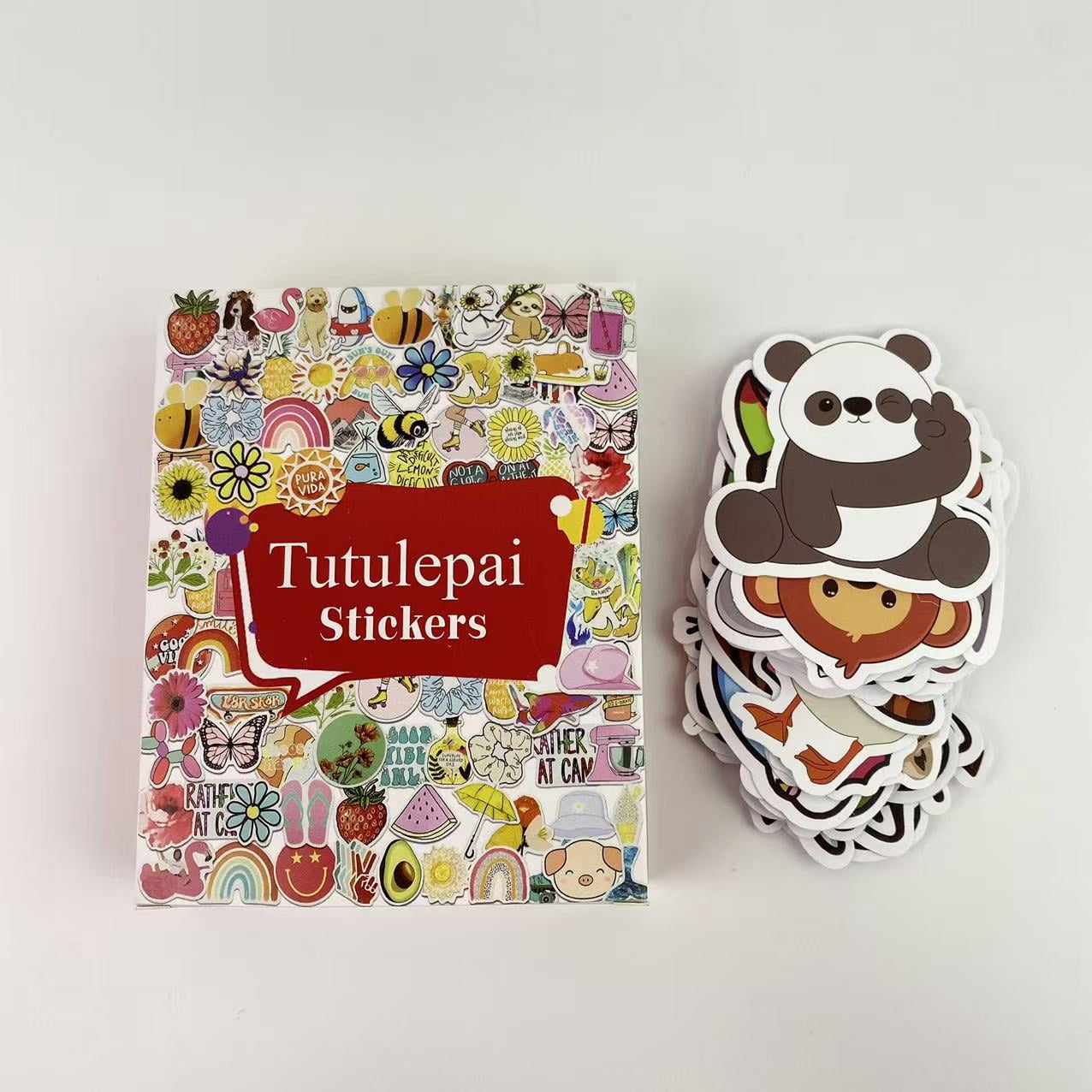 Tutulepai  Stickers,Cute Stickers for Water Bottles, Vinyl waterproof aesthetic laptop sticker