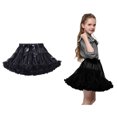 thumbnail image 1 of Tutus for Girls Layers Black Tutu Elastic Waist Girls Ballet Tutu Skirts Thanksgiving Tutu 1-3 Years, 1 of 3