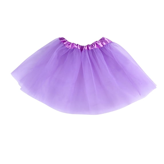 Tutus for Women 3 Layered Tutus Girl Teens Short Skirt Colorful Running Skirts Rave Costume Tutu Dance Skirt Light Purple