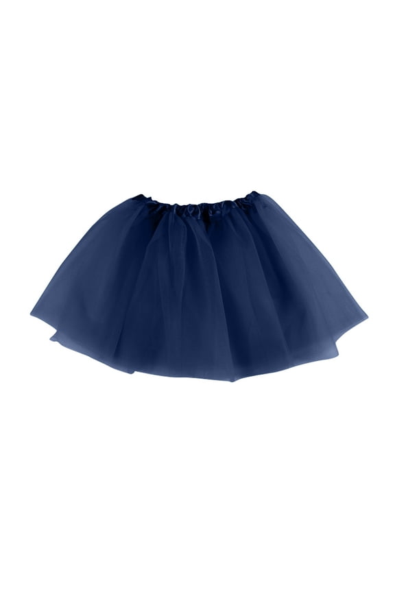 Tutus for Women 3 Layered Tutus Girl Teens Short Skirt Colorful Running Skirts Rave Costume Tutu Dance Skirt Navy