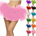 thumbnail image 1 of Tutus for Women Adult 5 Layered Tutu Skirts for Women Christmas Tutu Tulle Skirt for Women Vintage 80s Tutu Tulle Skirt, 1 of 5
