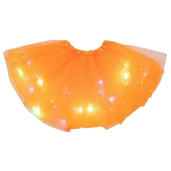 Tutus for Women Vintage Adult Ballet Tutu Skirt Women's LED Light Up Neon Tulle Tutu Skirt
