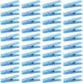 thumbnail image 1 of Tutuviw 100Pcs Blue Clothes Pins for Baby Shower, Girls Game, Mini Premium Plastic Clothespins Small Baby Shower Decorations for Party Gender Reveal Game DIY, 1 of 7