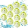 thumbnail image 1 of Tutuviw 12 Pcs Hair Wash Balls Dog Hair Remover Non-Toxic Reusable Dryer Balls Washer Dryer Balls for Washing Machine Washing Balls-Green, 1 of 7