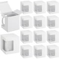 thumbnail image 1 of Tutuviw 12Pcs Mug Boxes for Gifts Coffee Mugs Boxes Gift Boxes Transparent Cups Wrapping Box with Clear View Window Cupcake Box Christmas Ornament Box(11/12/15 oz), 1 of 7