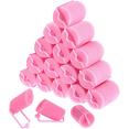 thumbnail image 1 of Tutuviw 18 PCS Pink Foam Sponge Hair Roller,Sponge Hair Rollers, Flexible Hair Styling Curlers 40 mm Large Size Soft Sponge Curlers Tools for DIY Hair Styling, 1 of 8