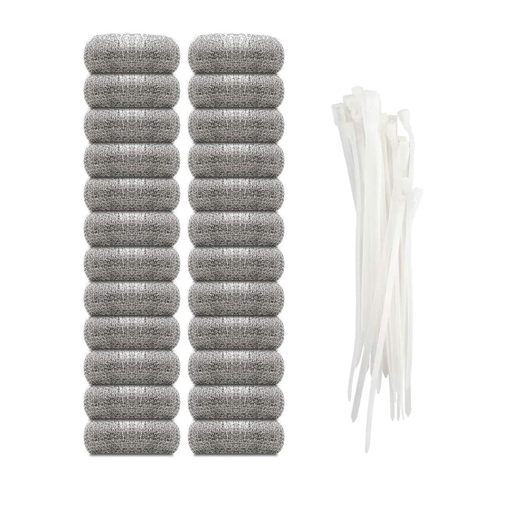 Linx Traps Tutuviw 24 PCS Lint Traps Lint Catcher for Washing Machine Stainless ...