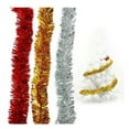 thumbnail image 1 of Tutuviw 3.3Ft 6 Rolls Wedding Party Glitter Twist Tinsel Garland Decor Metallic Banner Wall Hanging for Graduation Decorations, Father's Day, Wedding Party Decoration,3 Color, 1 of 8