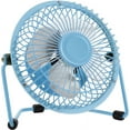 thumbnail image 1 of Tutuviw 4 inch Personal Fan Table Fan USB Powered Fan, Blue, 1 of 8