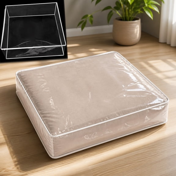 Tutuviw Clear Waterproof Sofa Couch Covers,Plastic Sofa Seat Slipcover,Waterproof Couch Covers,Furniture Sofa Seat Slipcover for Against Pets Clawing Scratching (28289", White Edge)