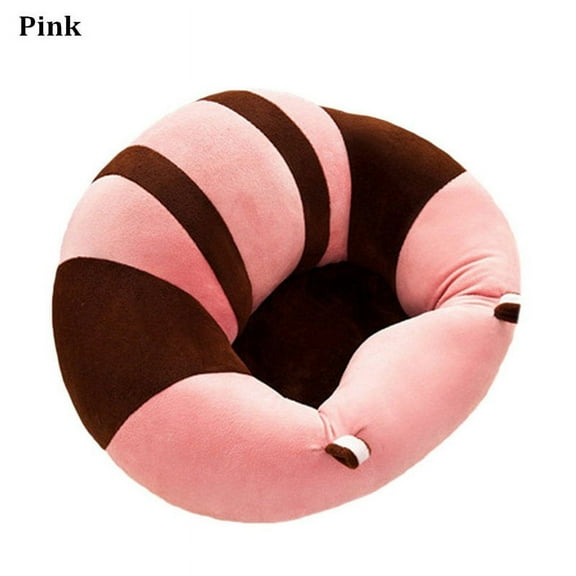 Tutuviw Comfortable Baby Infant Newborn Sofa Learn Sitting Chair Support Seat Soft Cotton Sofa Chair Plush Cushion - Pink