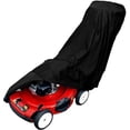 thumbnail image 1 of Tutuviw Family Accessories Waterproof Lawn Mower Cover, Heavy Duty, Durable, UV and Water Resistant Cover for Push Mowers - Black, 1 of 7