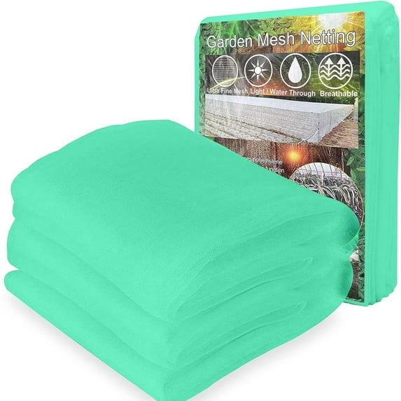 Tutuviw Garden Mesh Netting,6.6ftx16ft Ultra Fine Plant Mesh,Garden Netting,Plant Mesh Cover,Raised Beds Barrier Screen Protection for Vegetable Fruits Flowers Greenhouse Rows from Birds Squirrels