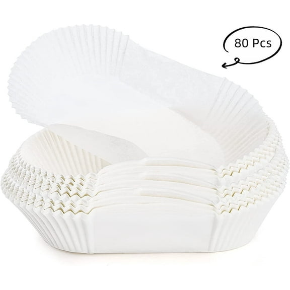 Tutuviw Loaf Bread Baking Liners, Disposable Paper Loaf Bread Pan Liners, Loaf Bread Tin Liners, 80 Pieces