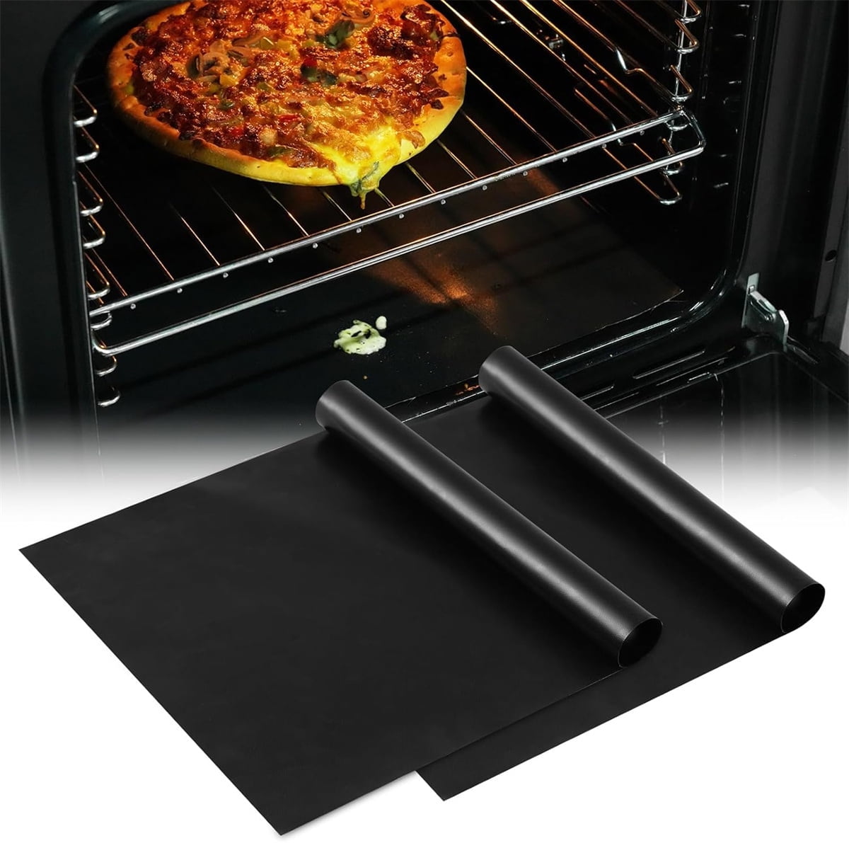 Tutuviw Oven Liners for Bottom of Oven,2 Pcs 16x24