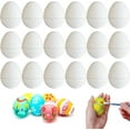 thumbnail image 1 of Tutuviw Paper Easter Eggs for Painting Craft,Easter Egg Supplies,DIY Blank Paper Mache Eggs for Fillable Paint Decorating,Unpainted Mache Eggs for Easter Egg Hunt,White, 1 of 8