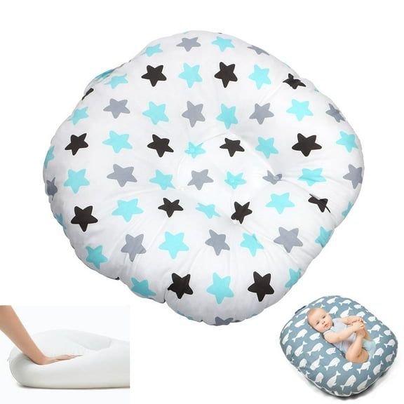 Tutuviw Soft Nest Sleeper Pillow, Cotton Bed Pillow for Sleepe, Breathable Cotton Bed Pillow, Washable (Star)